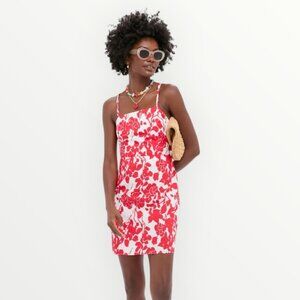 Tuckernuck Hyacinth House Red Floral Robbie Mini Dress